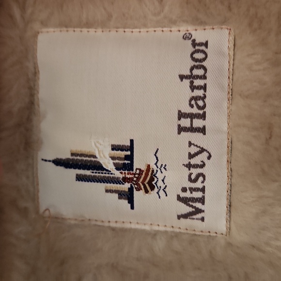 Vintage Misses Size 16R Misty Harbor ILGWU removable lining  Dark Rose Coat - Picture 7 of 15